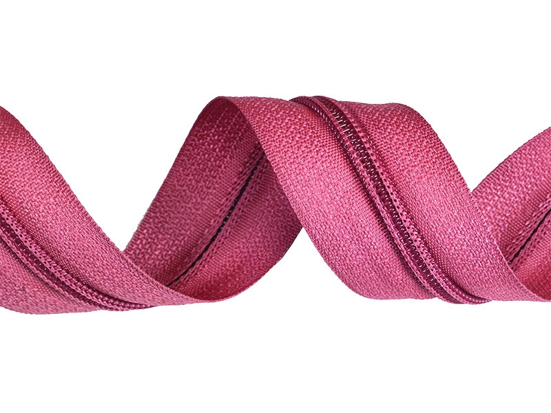 Spiralförmiges Reißverschlussband 5 (304) rosa 200 mb