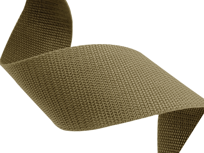 Tragband pp 30 mm / 1,3 mm dunkeloliv 888 50 lm