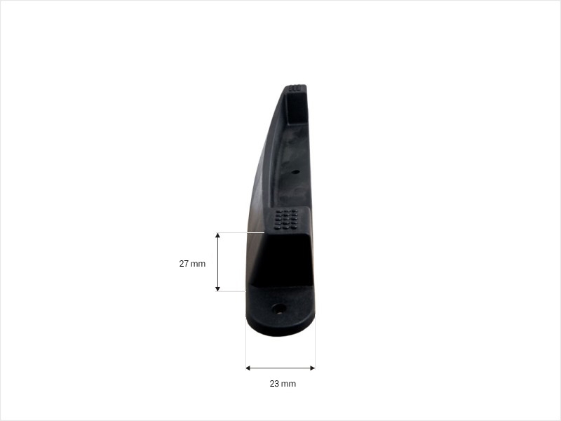 Foot stand for suitcase black 1 pcs.