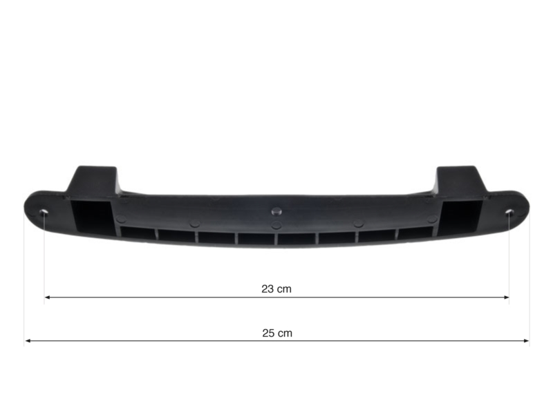 Foot stand for suitcase black 1 pcs.