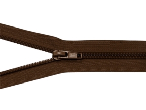 Spirála 5 dělená s automatickým zámkem 65 cm (568) hnědá