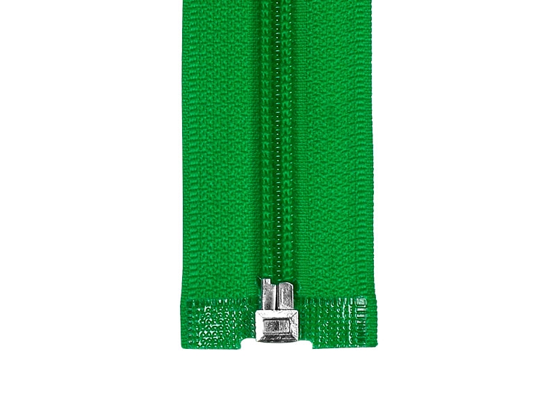 SPIRÁLOVÝ ZIP ŠÍŘE 5 AUTO LOCK DĚLITELNÝ 70 CM (151)  SVĚTLEZELENÝ