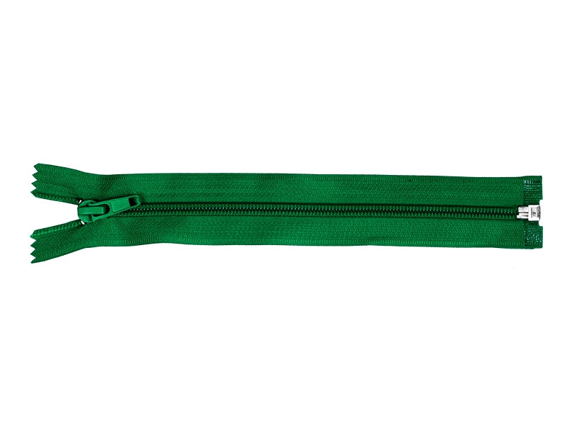 Zamek błyskawiczny spiralny 5 rozdzielczy auto lock 85 cm (084) zielony Zamek błyskawiczny spiralny 5 rozdzielczy auto lock 85 cm (084) zielony
