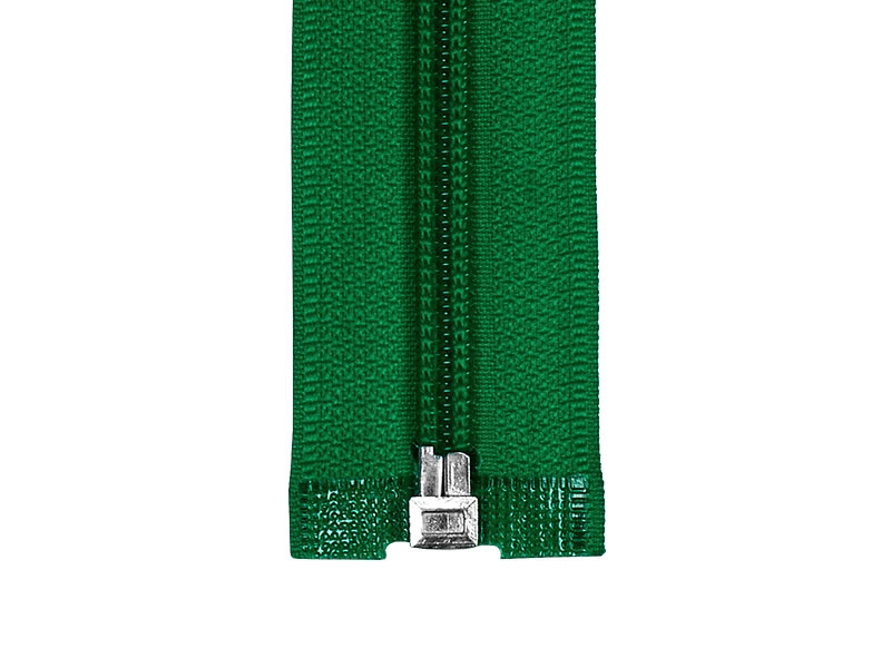 Zamek błyskawiczny spiralny 5 rozdzielczy auto lock 85 cm (084) zielony Zamek błyskawiczny spiralny 5 rozdzielczy auto lock 85 cm (084) zielony
