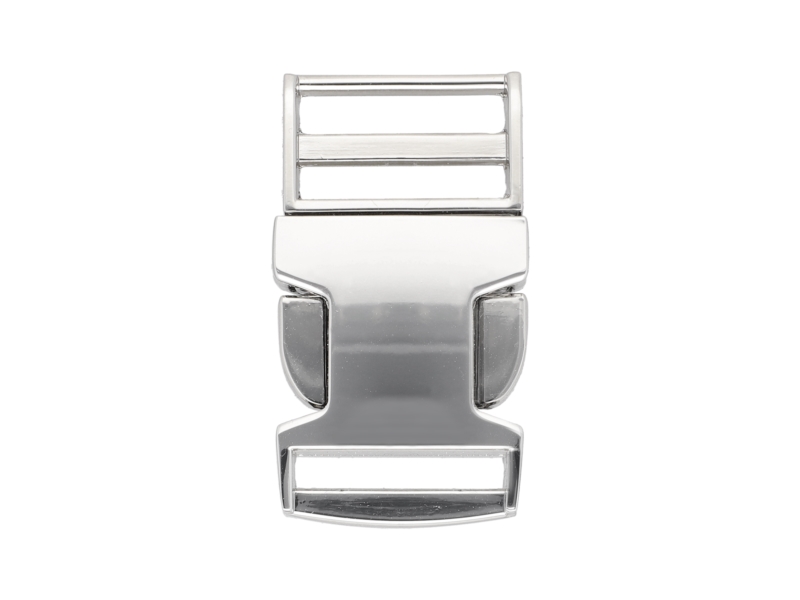 Metal buckle 20 mm nickel 1 pcs