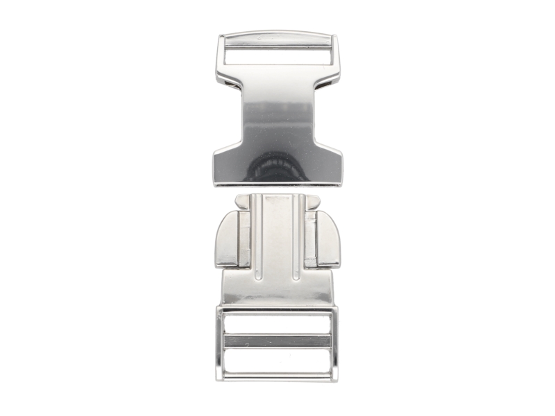 Metal buckle 20 mm nickel 1 pcs