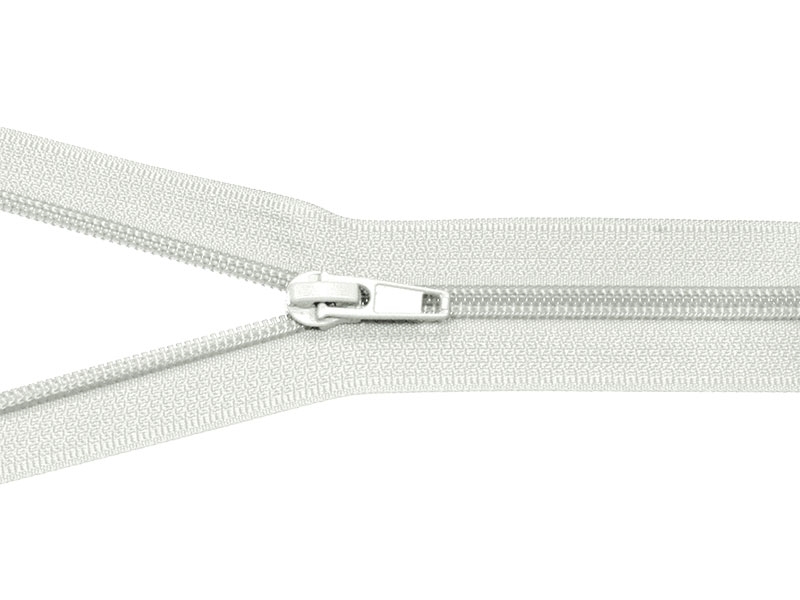 Zamek błyskawiczny spiralny 5 rozdzielczy auto lock 75 cm (337) jasnoszary Zamek błyskawiczny spiralny 5 rozdzielczy auto lock 75 cm (337) jasnoszary