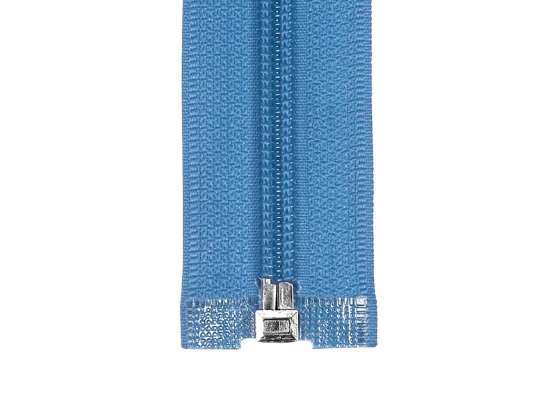 NYLON READY ZIPPER 5 AUTO LOCK OPEN END 45 CM (144) BLUE