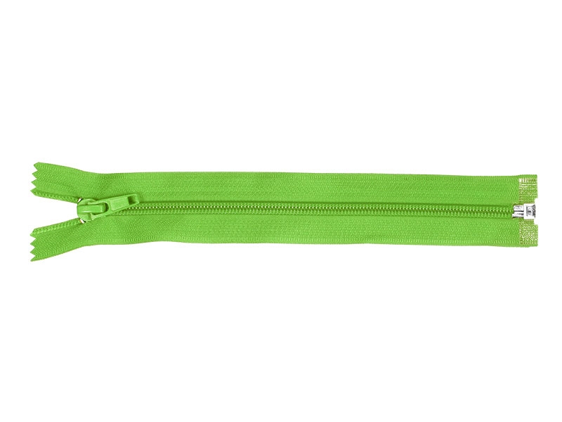 SPIRÁLOVÝ ZIP ŠÍŘE 5 AUTO LOCK DĚLITELNÝ 85 CM (536) ZELENÝ