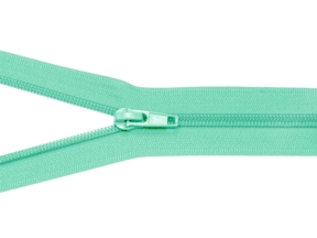 Spiral zip 5 split auto lock 35 cm (533) mint