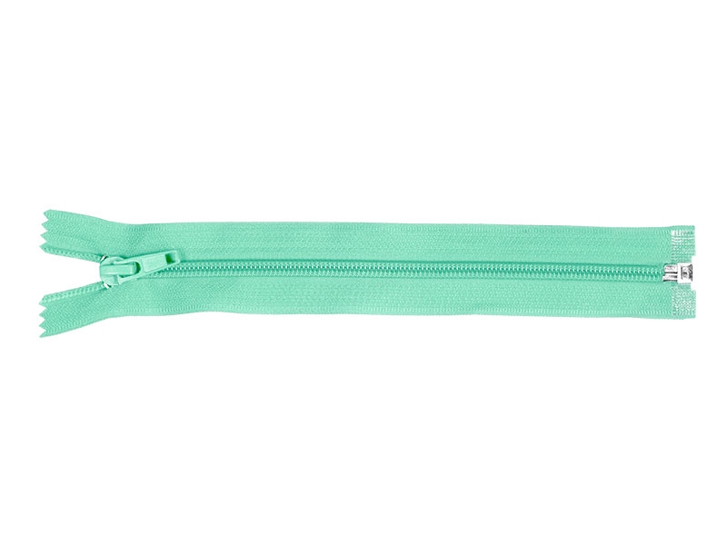 SPIRÁLOVÝ ZIP ŠÍŘE 5 AUTO LOCK DĚLITELNÝ 25 CM (533) MÁTA
