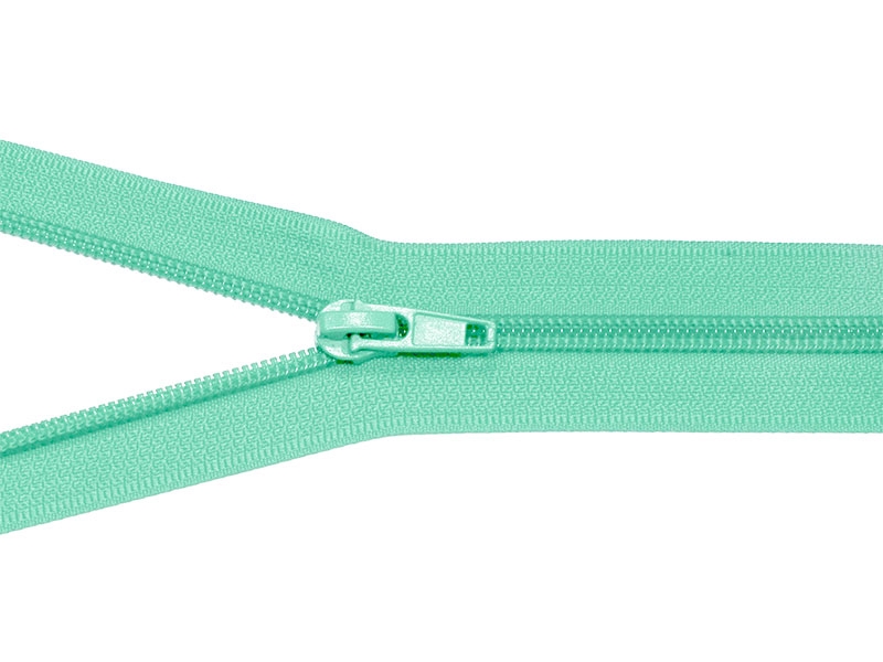 SPIRÁLOVÝ ZIP ŠÍŘE 5 AUTO LOCK DĚLITELNÝ 25 CM (533) MÁTA