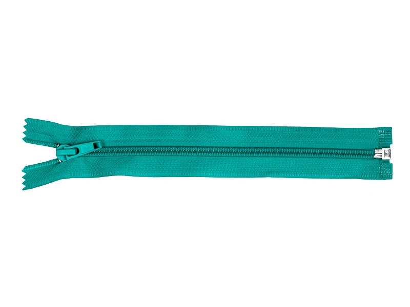 SPIRALREIßVERSCHLUSS 5 AUTO LOCK TEILBAR 50 CM (359) TÜRKIS