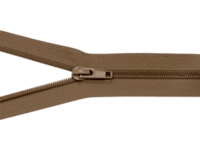 Spiral zip 5 split auto lock 70 cm (894) dark beige