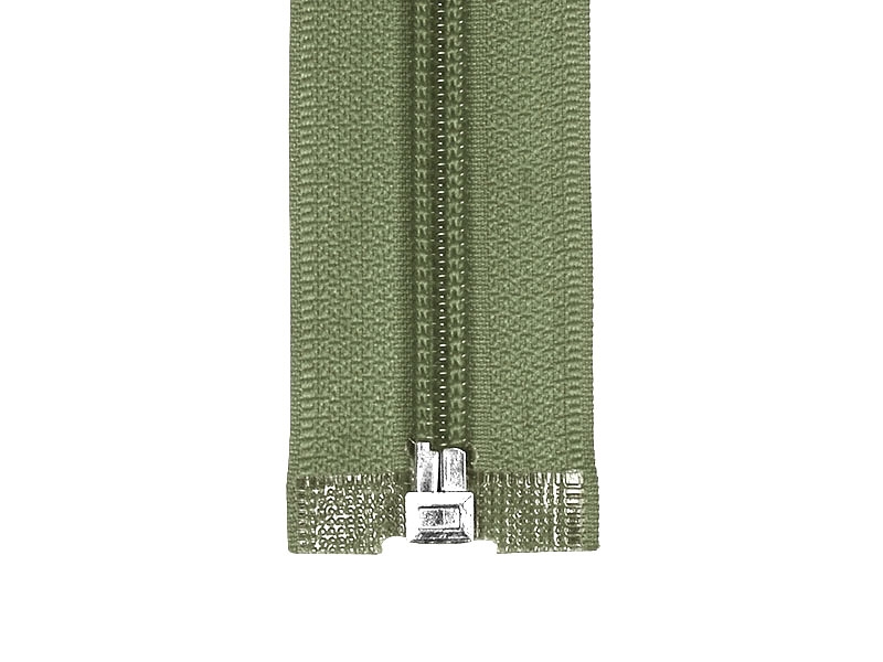 SPIRÁLOVÝ ZIP ŠÍŘE 5 AUTO LOCK DĚLITELNÝ 70 CM (170) OLIVOVÝ