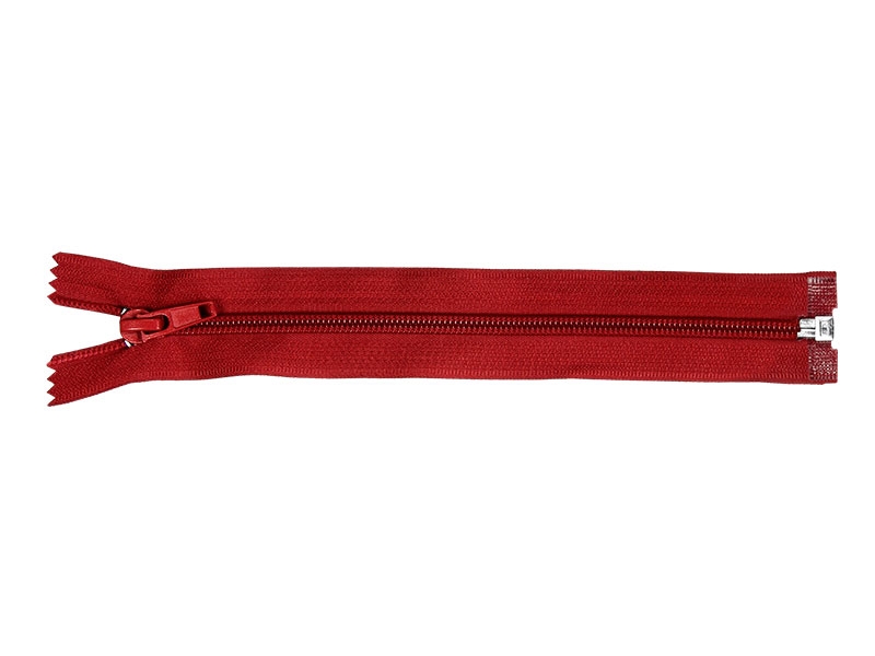 SPIRÁLOVÝ ZIP ŠÍŘE 5 AUTO LOCK DĚLITELNÝ 70 CM (520) BURGUNDSKÉ