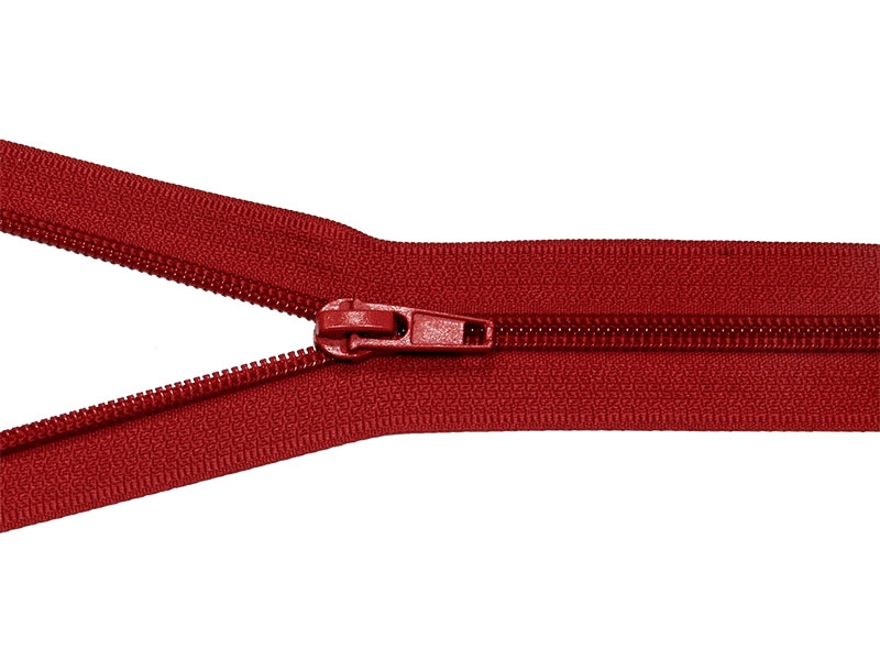 SPIRÁLOVÝ ZIP ŠÍŘE 5 AUTO LOCK DĚLITELNÝ 70 CM (520) BURGUNDSKÉ