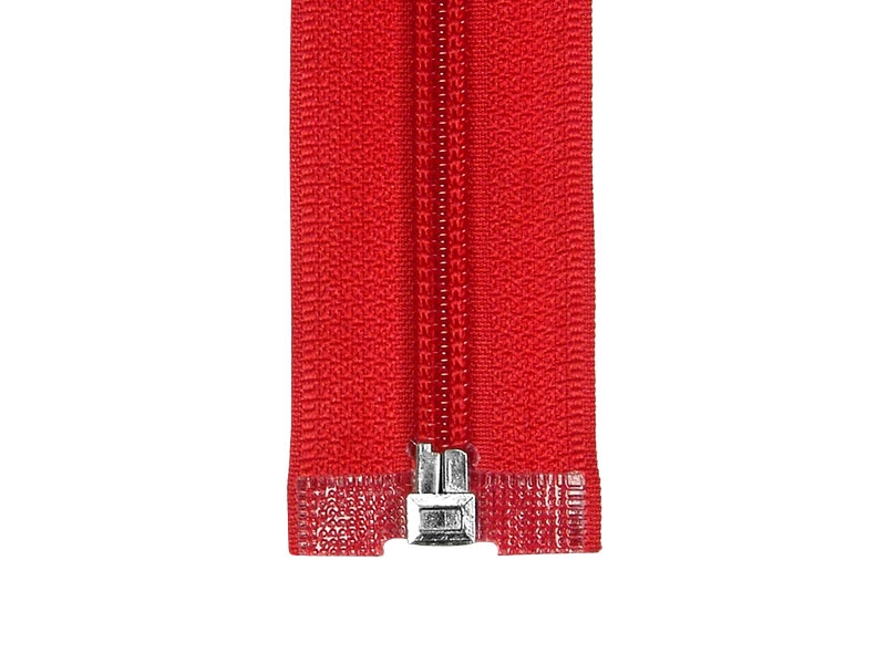 SPIRALREIßVERSCHLUSS 5 AUTO LOCK TEILBAR 60 CM (820) ROT