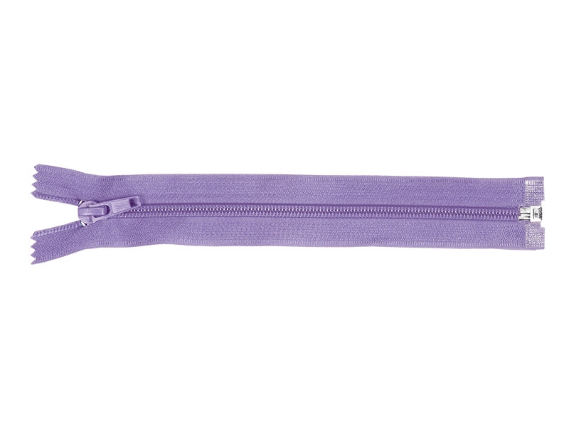 SPIRALREIßVERSCHLUSS 5 AUTO LOCK TEILBAR 30 CM (373) VIOLETT
