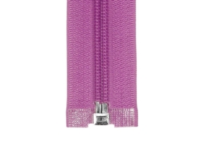 Spirálový zip 5 dělený automatický zámek 85 cm (375) fialový