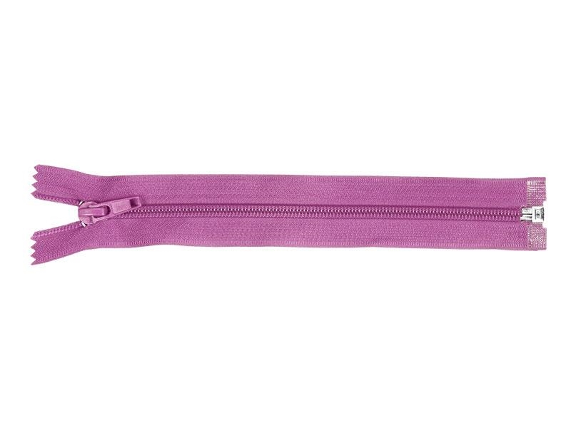 SPIRÁLOVÝ ZIP ŠÍŘE 5 AUTO LOCK DĚLITELNÝ 45 CM (375) FIALOVÝ