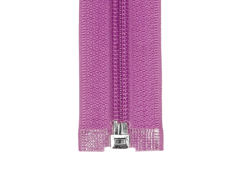 SPIRÁLOVÝ ZIP ŠÍŘE 5 AUTO LOCK DĚLITELNÝ 30 CM (375) FIALOVÝ