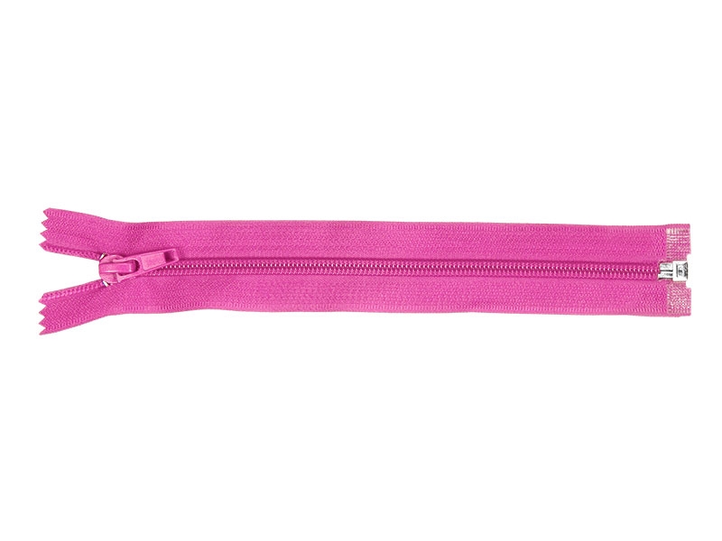 SPIRALREIßVERSCHLUSS 5 AUTO LOCK TEILBAR 35 CM (304) ROSA