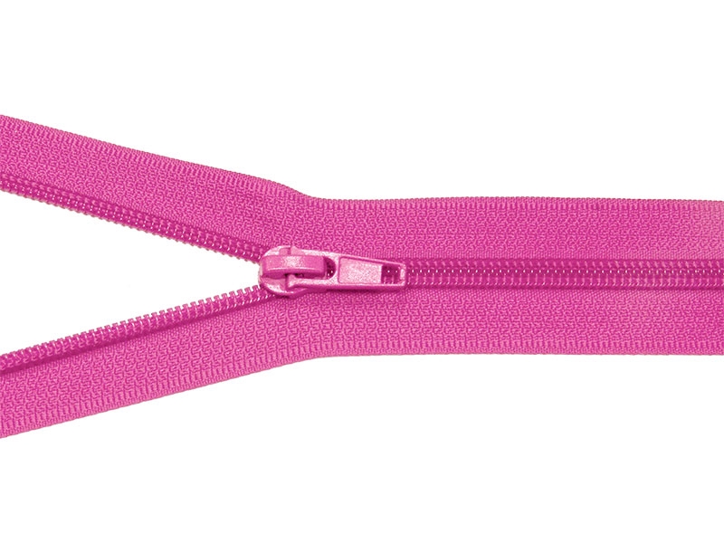 SPIRALREIßVERSCHLUSS 5 AUTO LOCK TEILBAR 35 CM (304) ROSA