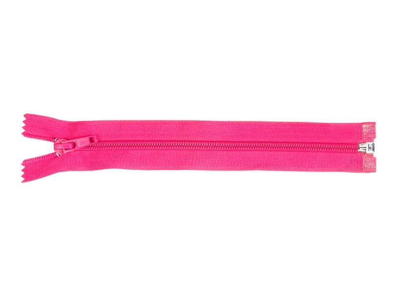 NYLON READY ZIPPER 5 AUTO LOCK OPEN END 60 CM (516) PINK NYLON READY ZIPPER 5 AUTO LOCK OPEN END 60 CM (516) PINK
