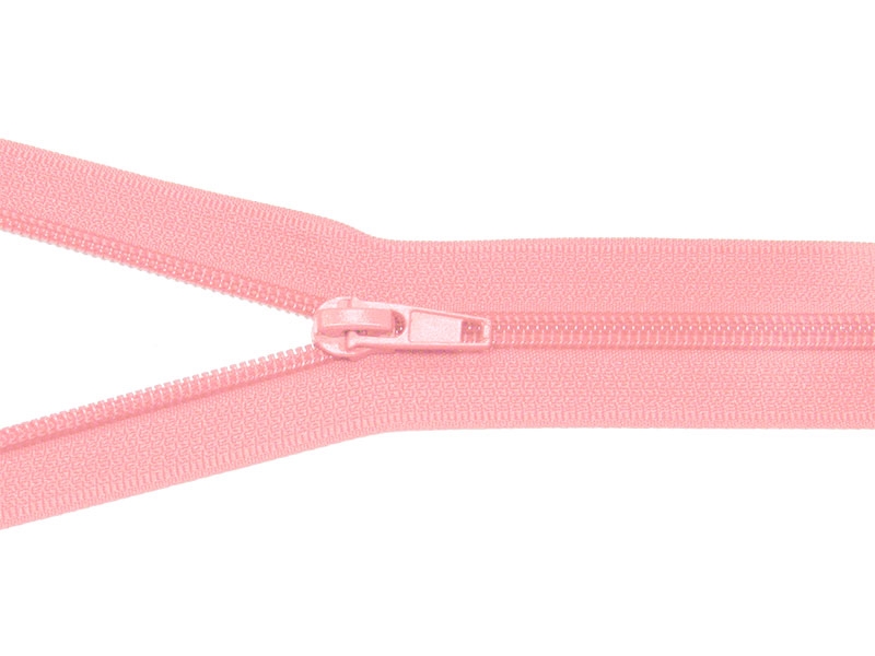 SPIRÁLOVÝ ZIP ŠÍŘE 5 AUTO LOCK DĚLITELNÝ 70 CM (512) RŮŽOVÝ