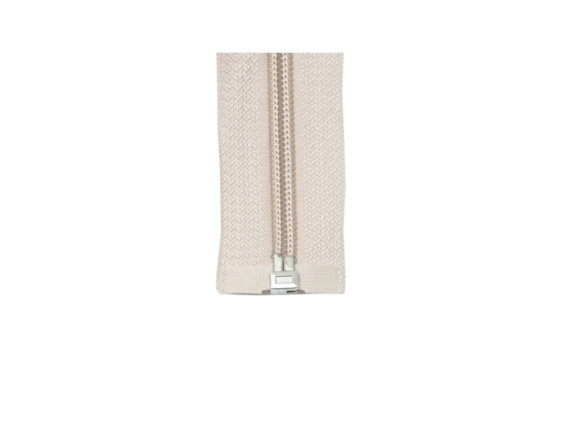 NYLON READY ZIPPER 5 AUTO LOCK OPEN END 30 CM (101) LIGHT BEIGE NYLON READY ZIPPER 5 AUTO LOCK OPEN END 30 CM (101) LIGHT BEIGE