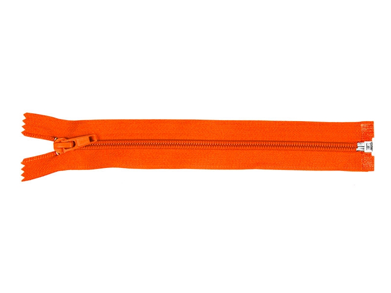 SPIRALREIßVERSCHLUSS 5 AUTO LOCK TEILBAR 30 CM (523) ORANGE