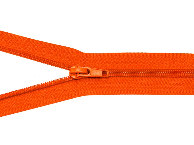 SPIRALREIßVERSCHLUSS 5 AUTO LOCK TEILBAR 30 CM (523) ORANGE
