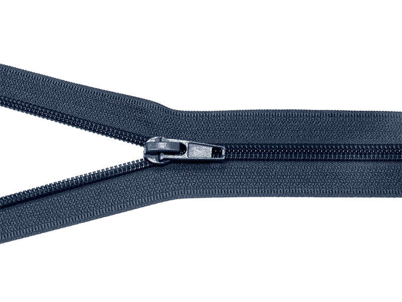 SPIRALREIßVERSCHLUSS 5 AUTO LOCK NICHT TEILBAR 18 CM DUNKELBLAU 398