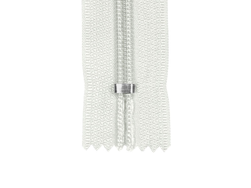 SPIRÁLOVÝ ZIP ŠÍŘE 5 AUTO LOCK NEDĚLITELNÝ 16 CM SVETLE ŠEDÝ  337