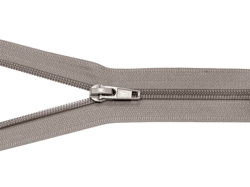 Zamek błyskawiczny spiralny 5 nierozdzielczy auto lock 18 cm (032) jasnoszary Zamek błyskawiczny spiralny 5 nierozdzielczy auto lock 18 cm (032) jasnoszary