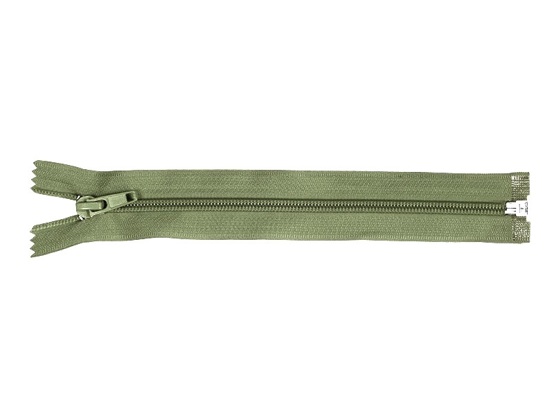 SPIRÁLOVÝ ZIP ŠÍŘE 5 AUTO LOCK NEDĚLITELNÝ 18 CM OLIVOVÝ 170 SPIRÁLOVÝ ZIP ŠÍŘE 5 AUTO LOCK NEDĚLITELNÝ 18 CM OLIVOVÝ 170