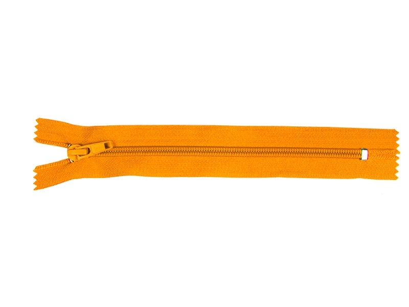 SPIRÁLOVÝ ZIP ŠÍŘE 5 AUTO LOCK NEDĚLITELNÝ 16 CM ŽLUTÝ 056