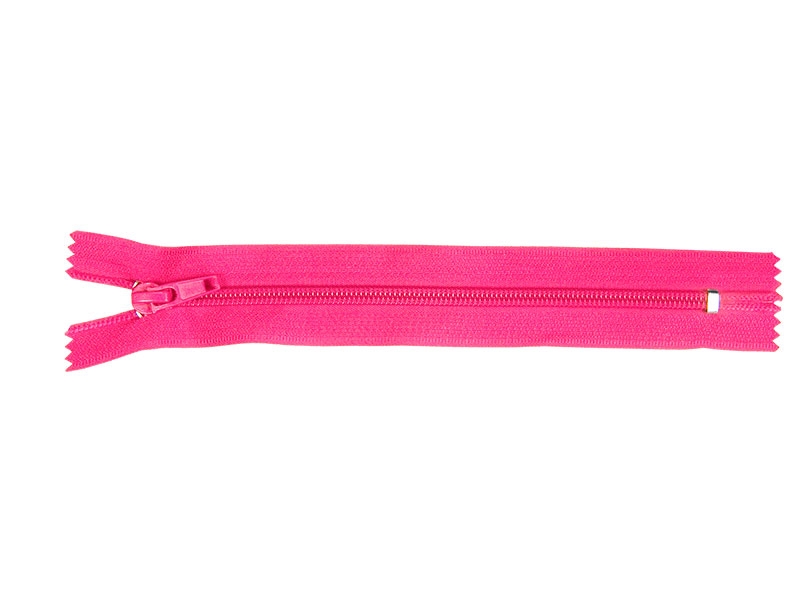 Zamek błyskawiczny spiralny 5 nierozdzielczy auto lock 16 cm (516) różowy Zamek błyskawiczny spiralny 5 nierozdzielczy auto lock 16 cm (516) różowy