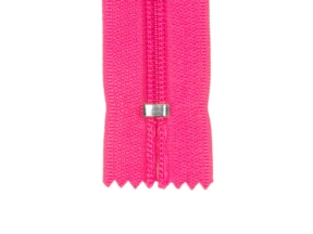 Spiral zip 5 non-separable auto lock 18 cm (516) pink