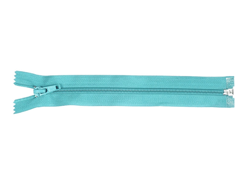 Zamek błyskawiczny spiralny 5 rozdzielczy auto lock 25 cm (833) turkusowy Zamek błyskawiczny spiralny 5 rozdzielczy auto lock 25 cm (833) turkusowy