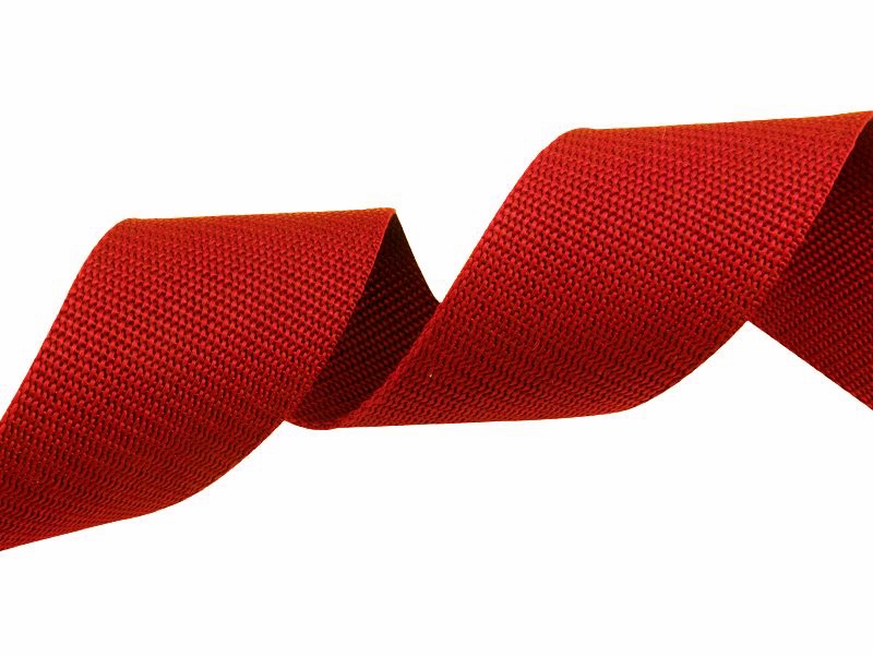 Taśma nośna polipropylenowa  15 mm / 1,3 mm czerwona (519)