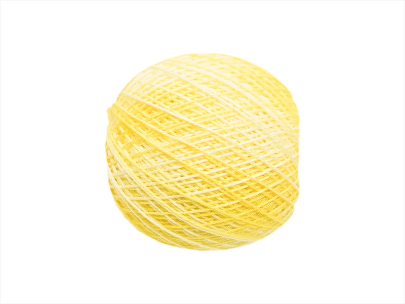 COTTON YARN KAJA 15 YELLOW OMBRE (0336) 30G