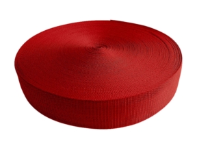 Polypropylene backing strip 10 mm / 1.3 mm red (171)