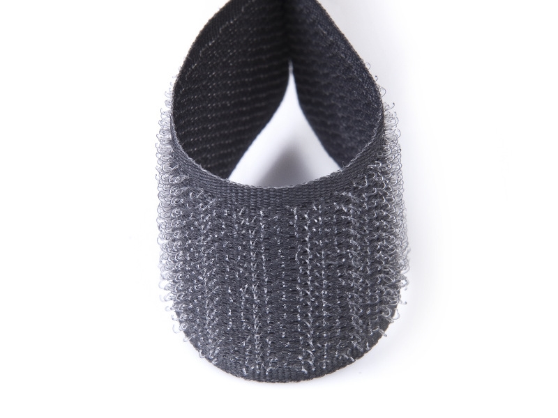 Zipová páska  tmavě šedá 306 polyester/nylon háček 25 m