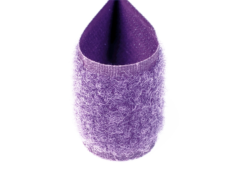 Klettverschlussband hellviolett 663 polyester/nylon flausch 25 lm Klettverschlussband hellviolett 663 polyester/nylon flausch 25 lm