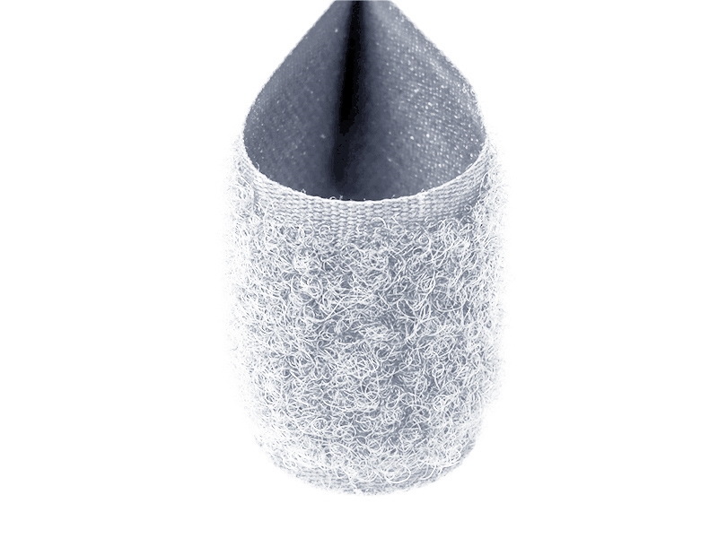 Hook and loop tape light grey 336 polyester/nylon loop 25 mb Hook and loop tape light grey 336 polyester/nylon loop 25 mb