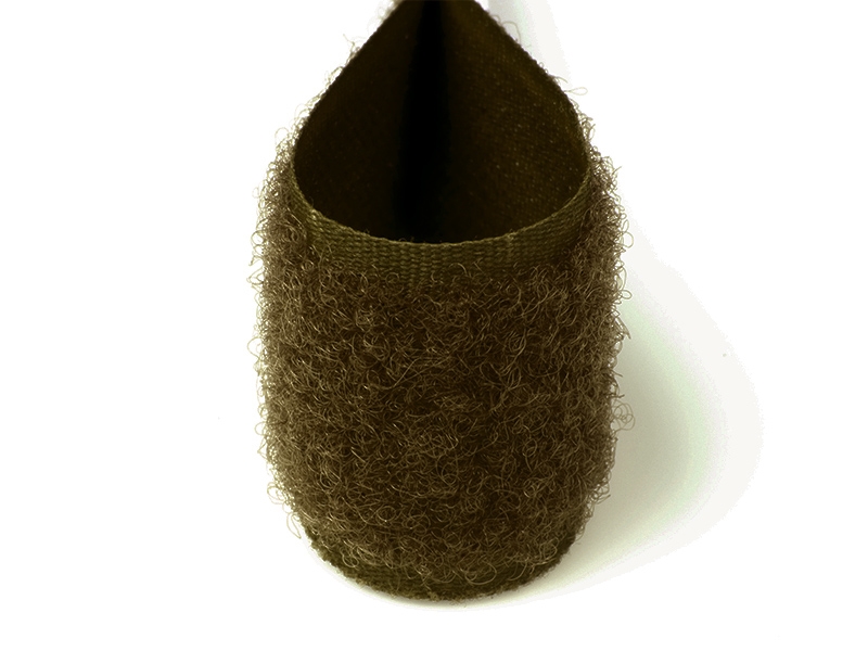 Hook and loop tape olive 564 polyester/nylon loop 25 mb Hook and loop tape olive 564 polyester/nylon loop 25 mb