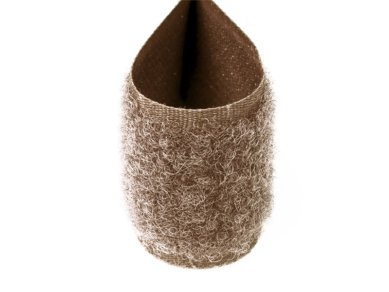 Hook and loop tape dark beige 894 polyester/nylon loop 25 mb Hook and loop tape dark beige 894 polyester/nylon loop 25 mb