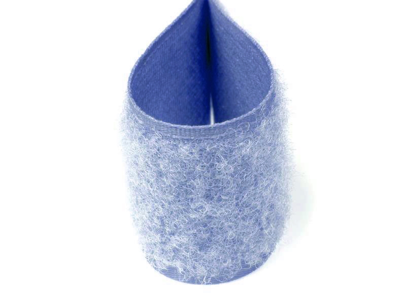 Hook and loop tape  light violet 095 polyester/nylon loop 25 mb